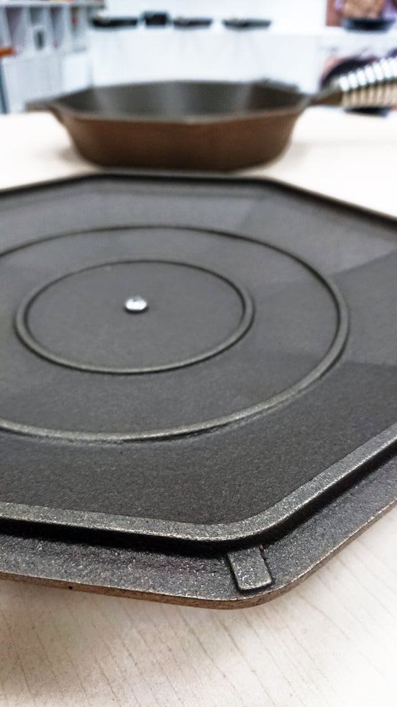 Why we love the Finex cast iron lid...