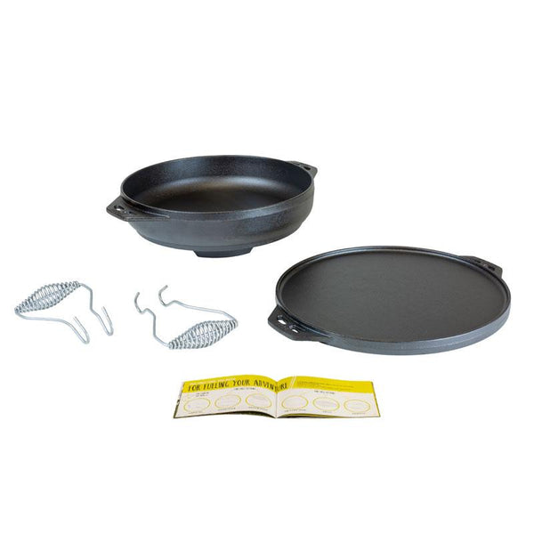 Cast Iron Cook It All by Lodge SUMMER + FREE 16016 Silicone Basting Br –