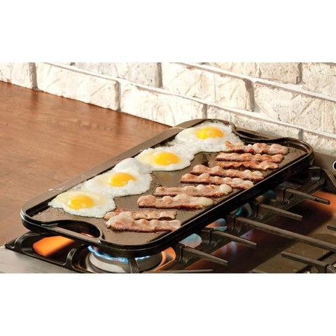 Cast Iron Reversible PRO Grill/Griddle 20 Inch X 10.5 Inch by Lodge