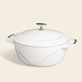 Lodge USA Enamel™  4.5 Qt. Enameled Cast Iron Dutch Oven, - Made in USA CHOOSE from 3 colours