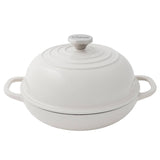 10 Inch Enameled Cast Iron Bread Cloche/Oven, Oyster