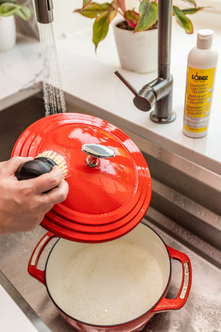 Enameled Cast Iron Cleaner