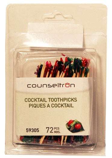 Cocktail Tooth Pick 72 pack by Counseltron