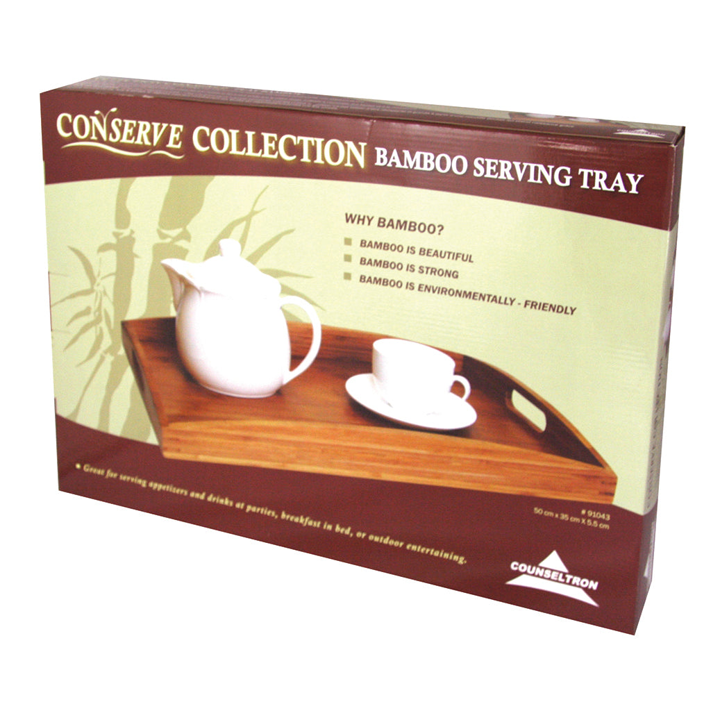 Bamboo Serving Tray - Counseltron