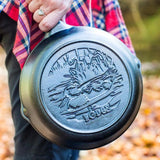 Wildlife Series- 8 Inch Cast Iron Skillet with Duck Scene by Lodge