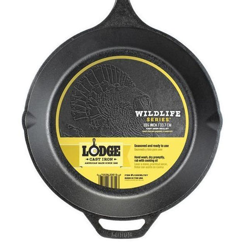 Lodge Wildlife Series™ 10.25 Cast Iron Deer Skillet - Bassemiers