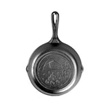 Wanderlust Series 8 Inch Cast Iron Tent Skillet - LIMITED EDITION