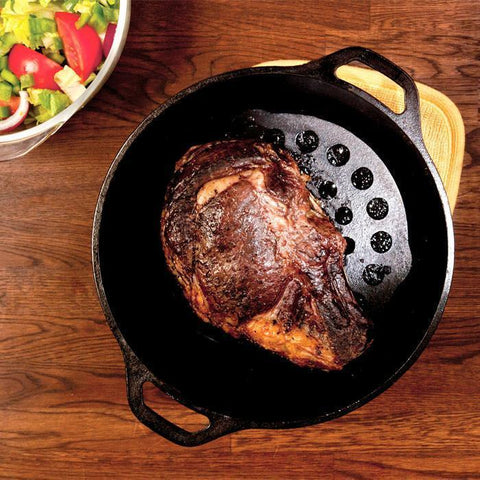 Cast Iron Cook It All by Lodge SUMMER + FREE 16016 Silicone Basting Br –