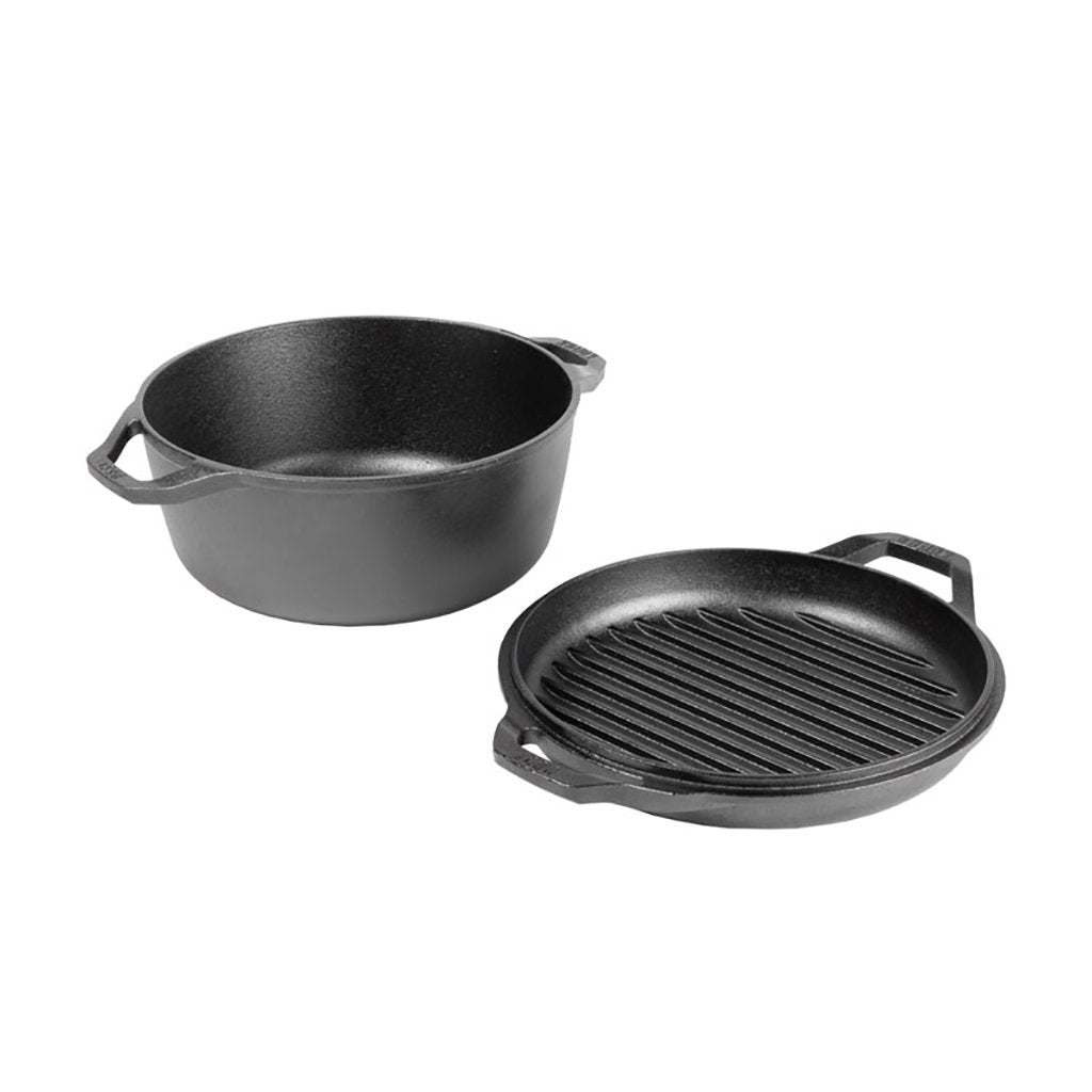 Chef Collection™ Quart Double Dutch Oven by Lodge –