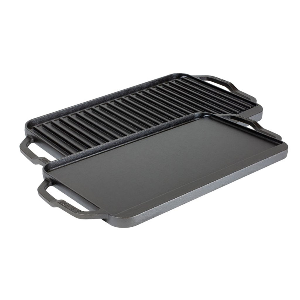 Chef Collection™ 19.5 x 10 Inch Reversible Grill/Griddle by Lodge